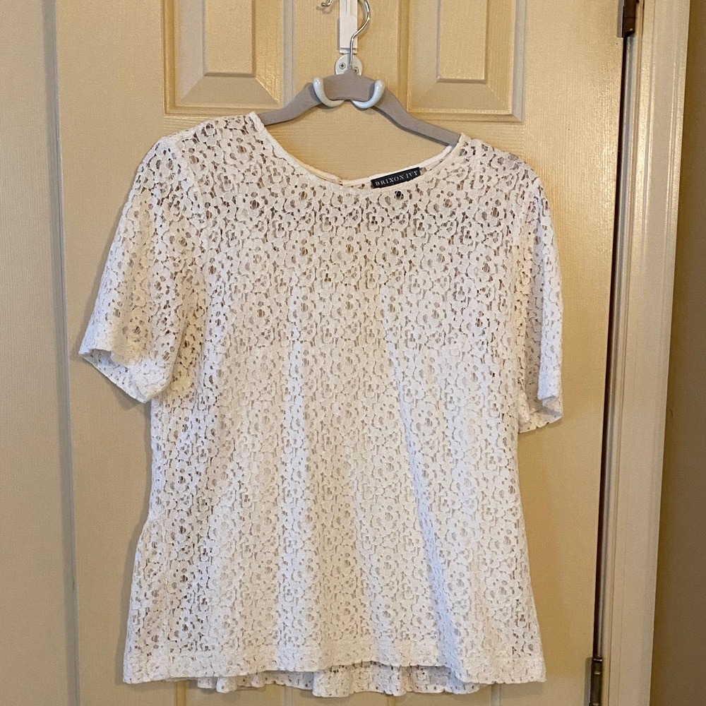 White Lace Women’s Top